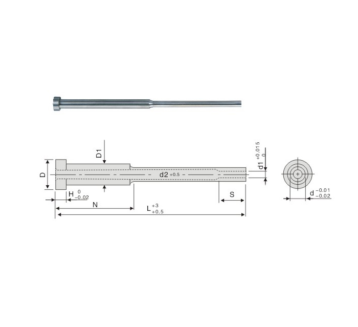 Shoulder Ejector Sleeve Pins