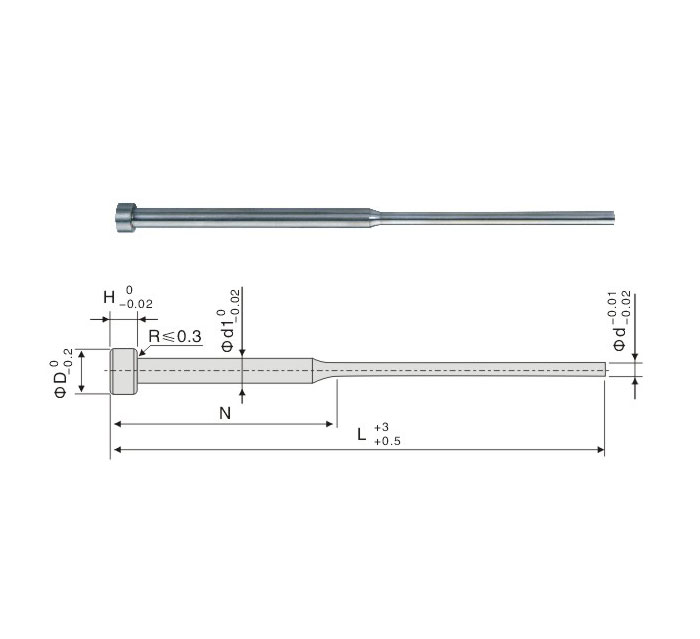 SKH-51 Shoulder Ejector Pin