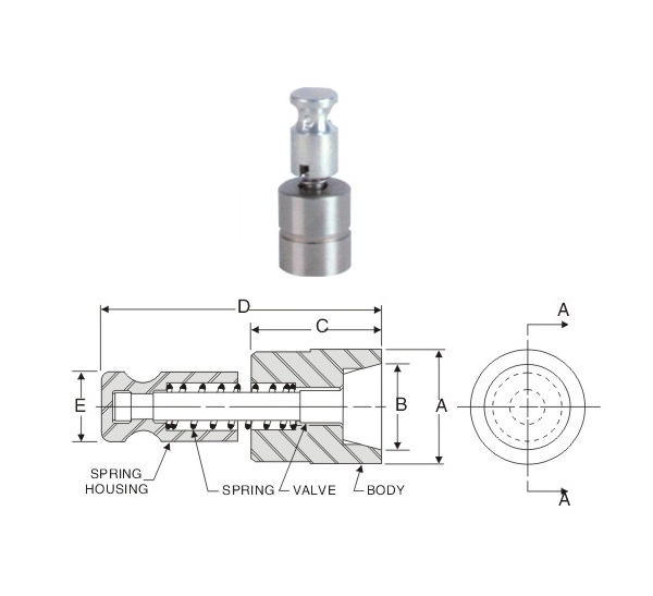 Air Poppet Valves - TAIZHOU HUANGYAN JINHONG MOULD PARTS CO.,LTD.