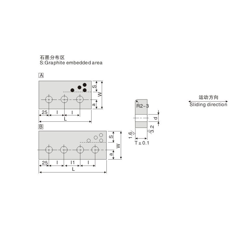 Oilless Cam Wear Plate