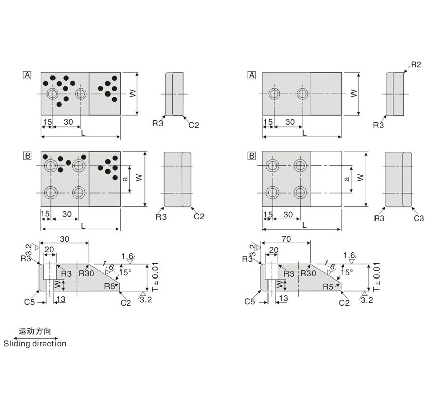 Oilless Stroke Plate