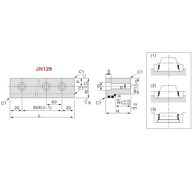 Oilless Guide Rail