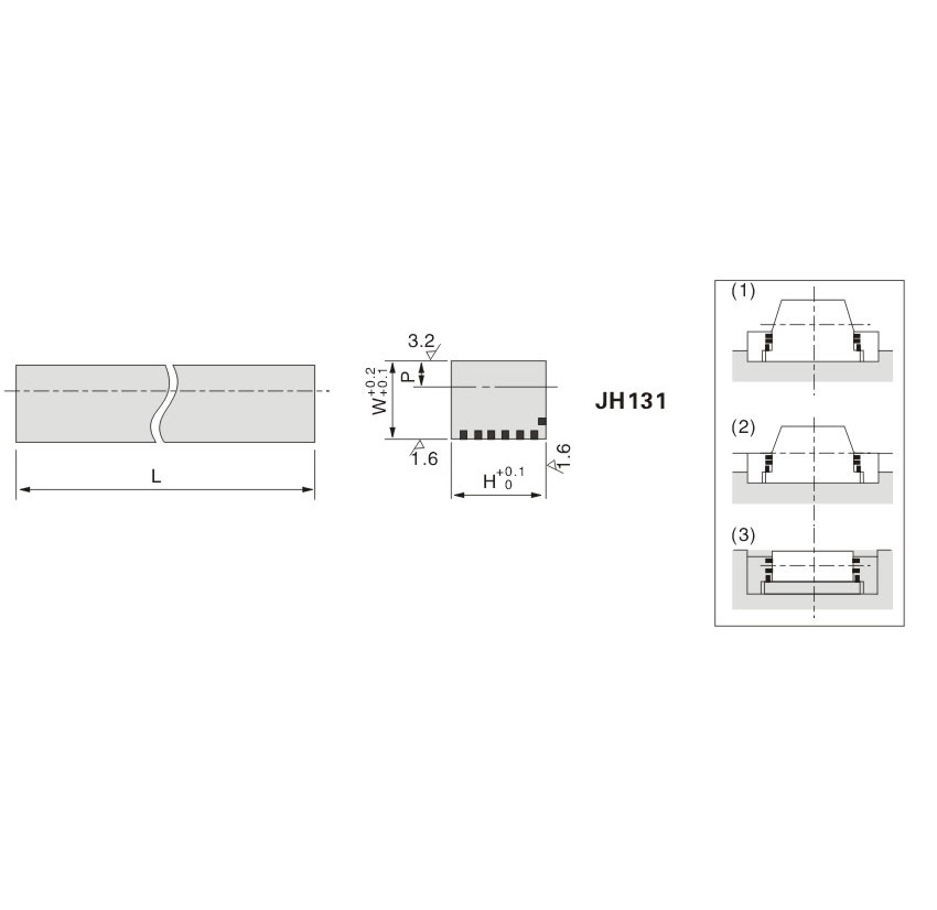 Oilless Guide Rail