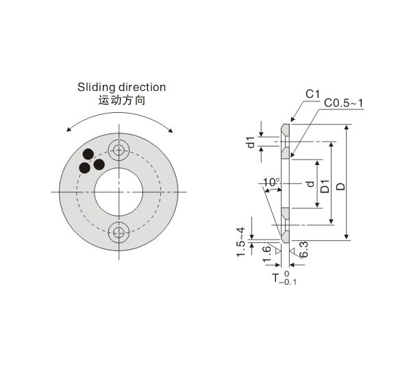 Oilless Thrust Washers